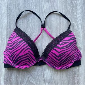 Victoria’s Secret PINK push-up plunge bra 34C
